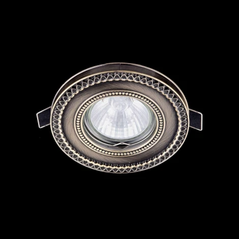 Встраиваемый точечный светильник Maytoni Metal Classic DL302-2-01-BS