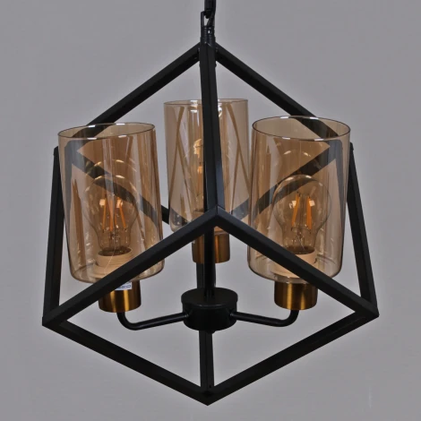 Подвесной светильник Reluce 03990-0.9-03 BK (220V, на цепи)