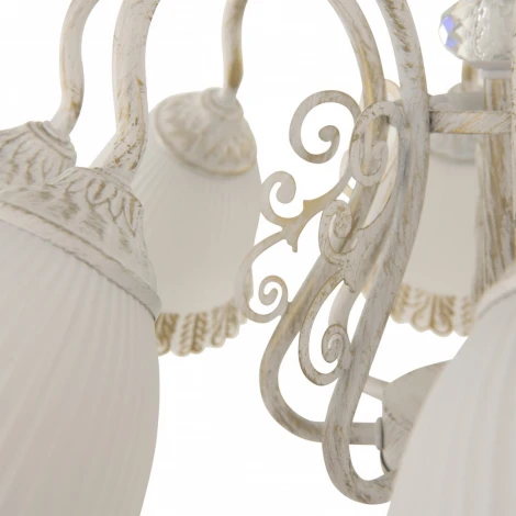 Потолочная люстра на штанге Arte Milano AM340800 340800/8 WT+G (220V)