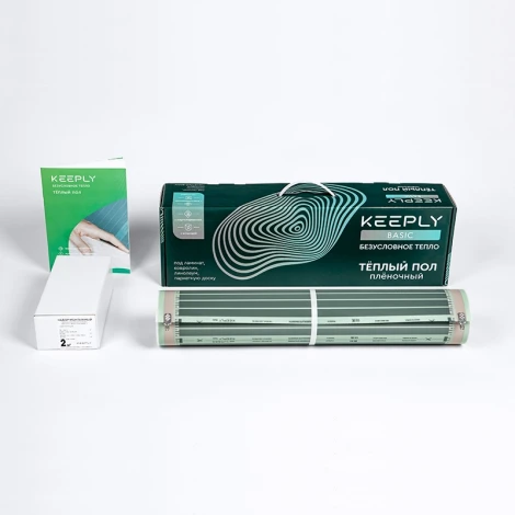 Комплект тёплого пола KEEPLY 140 Вт/м, Basic, 5 м.кв, 700Вт