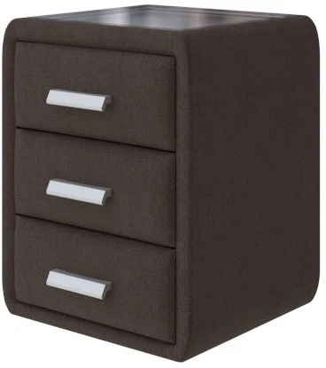 PROxSON Тумба Soft Mebel (Ткань: Рогожка Тетра Брауни) 51x48