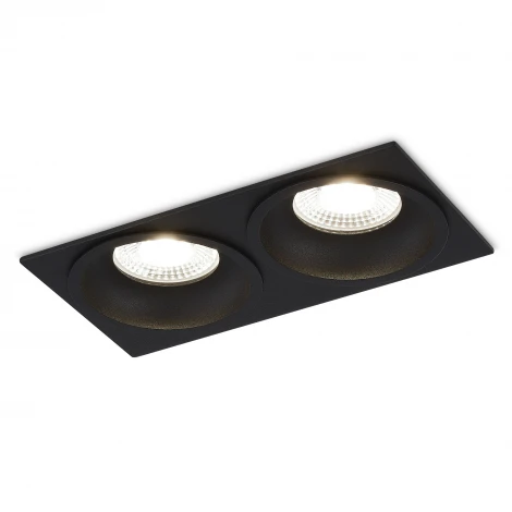 Встраиваемый светильник Donolux Crater DL20761R10N1B 10W 923Lm 4000K черный