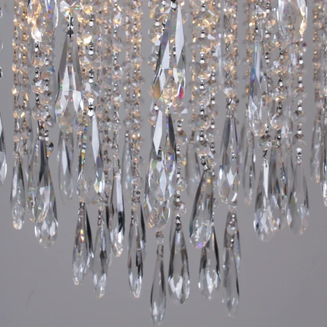 Подвесная люстра хрустальная Reluce 36760-0.4-600 MX CH
