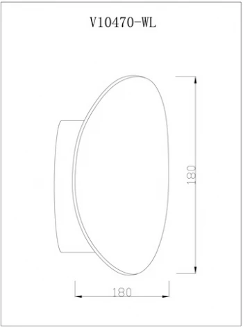 Настенный светильник светодиодный Moderli Parma V10470-WL