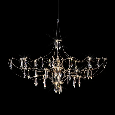 Подвесная люстра светодиодная Loft It Mira 10589/900 Silver Asfour