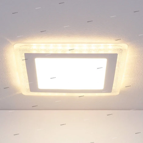 Встраиваемый точечный светильник Elektrostandard DLS024 12+6W 4200K