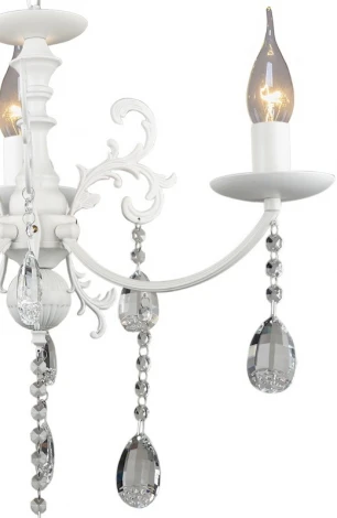 Подвесная люстра Reluce 04141-0.4-03 WT (220V, на цепи, подсвечник, свеча)