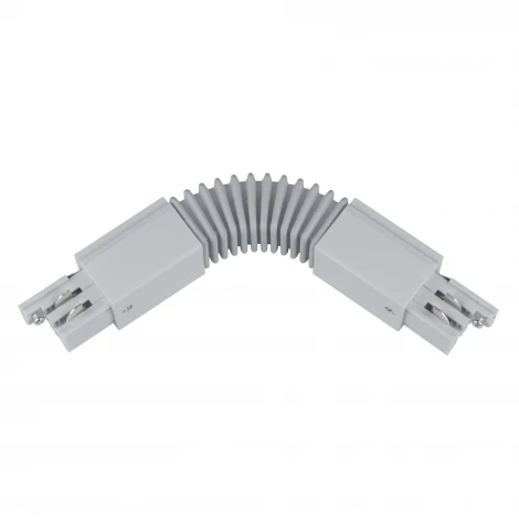 Соединитель для шинопроводов гибкий Uniel UBX-A24 SILVER 1 POLYBAG