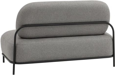 Диван Stool Group Стоун рогожка серый УТ000036924