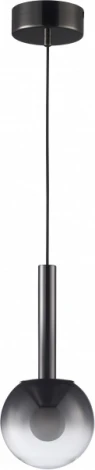 Подвесной светильник iLedex Aura 8615P-1S BK-SM (220V, на проводе, шар)