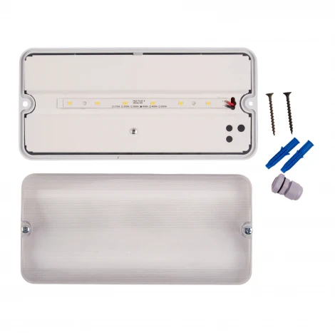 Светильник линейный светодиодный влагозащищенный 4000K Uniel ULW-K25 ULW-K25A 6W/4000K IP65 WHITE