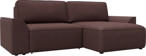 Диван угловой Лига-048 НПБ Лига Диванов (Замша) арт.128285