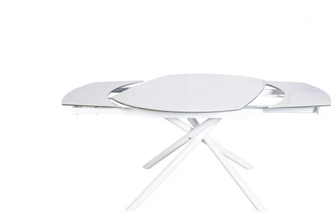 Кухонный стол Garda Decor 83MC-1957DT BEL (Белый/Белый)