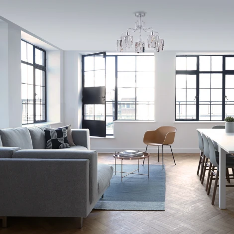 Потолочная люстра Eurosvet Scoppio 10101/5 хром/прозрачный хрусталь Strotskis (220V)