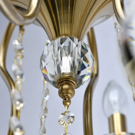 Подвесная люстра MW-Light Селена 482016408 (220V, подвески, на цепи, свеча)