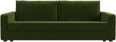 Диван прямой Лига-009 (Зеленый/Микровельвет) Лига Диванов арт.118051