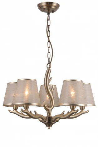 Подвесная люстра Natali Kovaltseva 79018 79018/5C BRASS