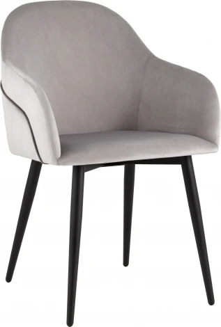 Стул Новел New велюр светло-серый Stool Group арт.УТ000040036