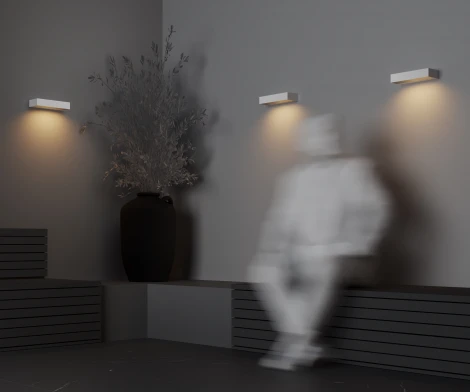 Уличный настенный светильник  Maytoni Lot O428WL-L10W3K (LED, 220V, IP65)