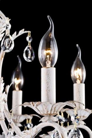 Подвесная люстра Freya Dezi FR3040-PL-06-WG (220V, подвески, на цепи, подсвечник, свеча)