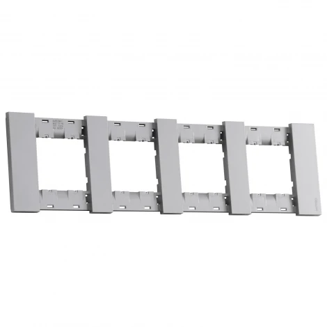 Рамка 4-ая серый матовый Meiton AA4802M4AS