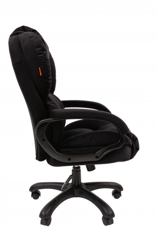 Кресло Chairman Home 434 Россия ткань Т-84 черный (черный пластик)