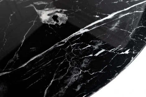 33FS-120-STOL/OB-CHE Стол обеденный черный d120*75см Garda Decor