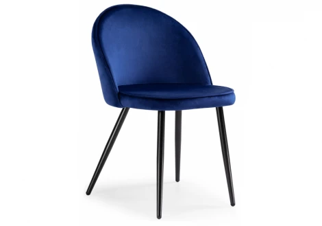 11944 Обеденный стул на металлокаркасе Woodville Dodo blue 11944