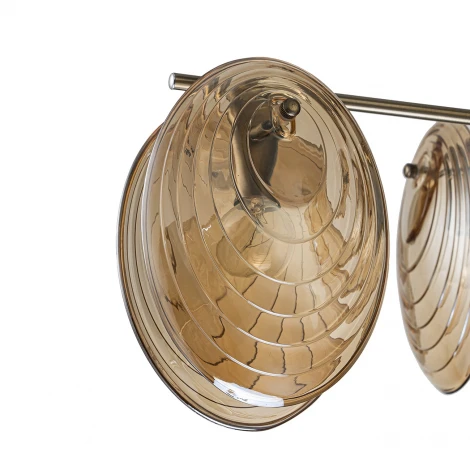 Потолочная люстра на штанге Escada Castanet 2123/4P Brass E14*40W