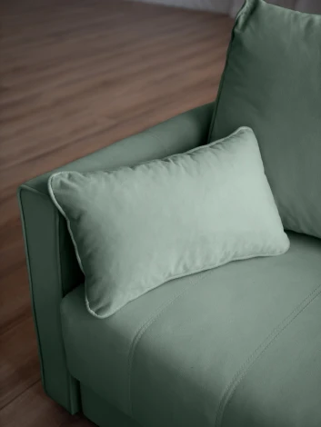 РИМИНИ Диван прямой мятный D1 furniture арт.AAA4046012