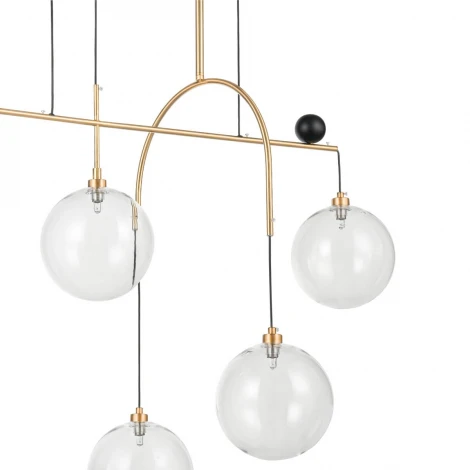 Подвесной светильник Vele Luce Freedom VL5544P05 (220V, на проводе, шарики)