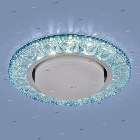 Встраиваемый точечный светильник Elektrostandard 3022 GX53 BL лазурный