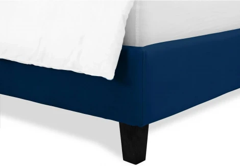 Кровать Queen II Sofia L 1600 ОГОГО (арт.577521), (Ткань/Синий)