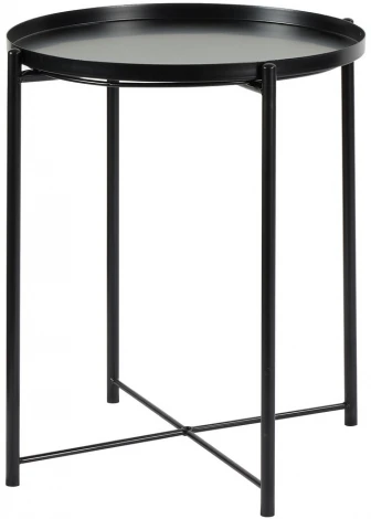 Кофейный столик диам.45x51см, чёрный Bradex Home МУН FR 0829