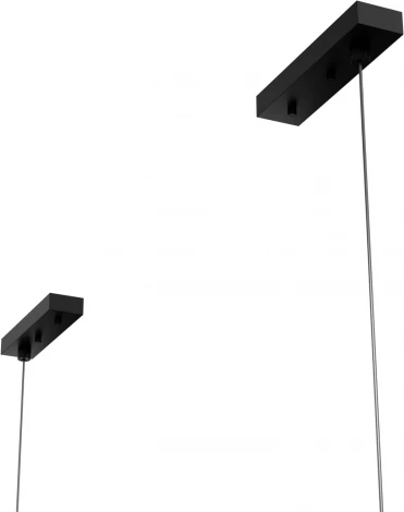 Подвесной светильник Zigbee, Wi-FiLightera Huron LE118L-4G SMART (LED, 220V, управление смартфоном, голосовое управление, умный дом - Алиса, Tuya Smart, Маруся, Smart Life, Экосистема Сбер, на тросе)