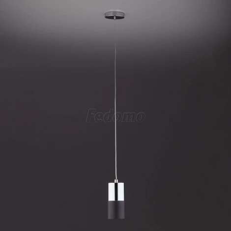 Подвесной светильник Eurosvet Mini Topper 50146/1 хром/черный