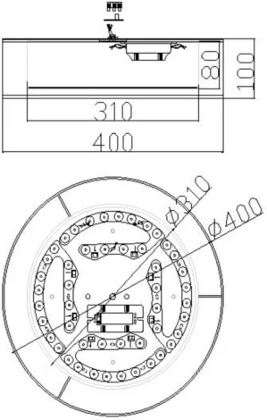 Потолочный светильник круглый Freya Zoticus FR6005CL-L36G (LED, 220V, круглые)