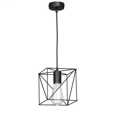 Подвесной светильник Vitaluce V4177-1/1S (220V, на проводе, куб)