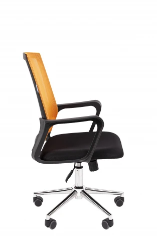 Офисное кресло Chairman 606 Россия TW оранжевый хром 7215749