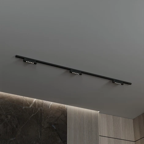 Трековая система в сборе однофазная накладная 220V 30W Hesby Lighting Skylite HSBL_kompl_S009_NI2B4K