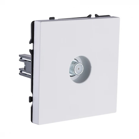 Розетка TV белый глянцевый Kollinger Eclipse EC-020WG