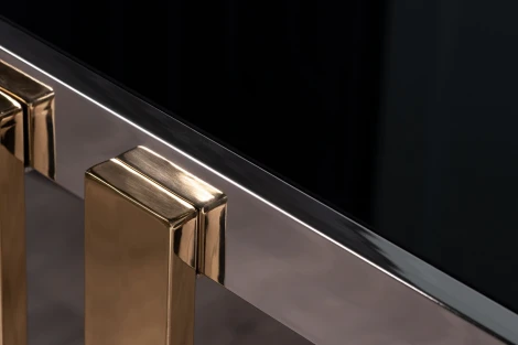 Консольный стол Garda Decor 47ED-20900 (Черный)