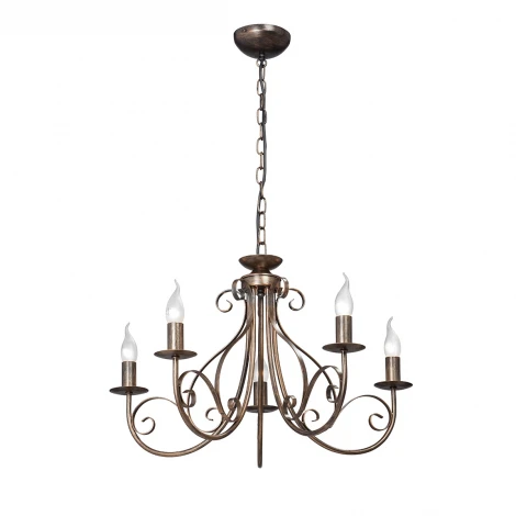 Подвесная люстра Vitaluce V1833-7/5 (220V, на цепи, свеча)