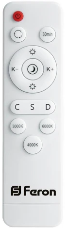 Потолочный светильник круглый Feron Rainbow 41917