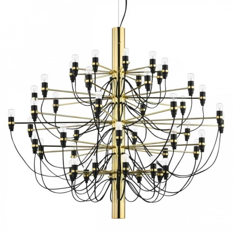 Подвесная люстра Loft It Gino 10196/1000 Gold (220V, на тросе)