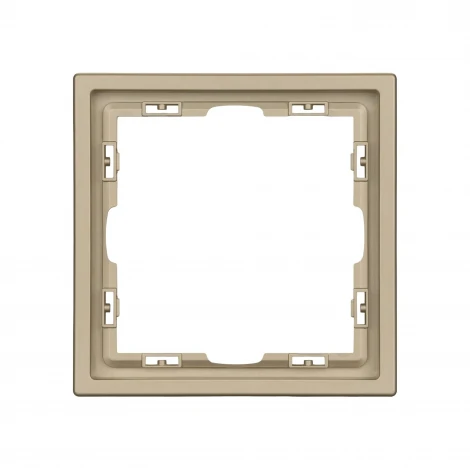 Рамка пластиковая FRM-NOBE-SFPL-1-GD (Arlight) 054213