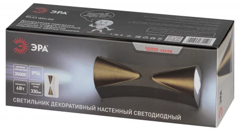 Архитектурная подсветка светодиодная ЭРА WL43 WH+GD WL43 WH+GD