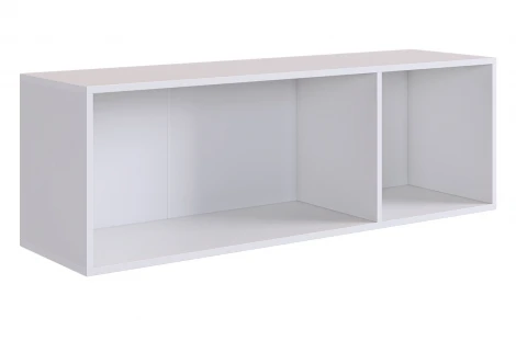 Антресоль трехдверная L1200 Баско Mebelson (ЛДСП/Светлое дерево) арт.173775,2552