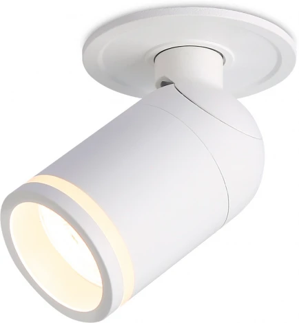 Встраиваемый точечный светильник с поворотным механизмом Ambrella Techno Spot TA1272 (220V, круглые)