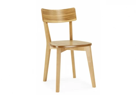 Стул деревянный Линда жесткое сидение дуб / вивид дуб 639335